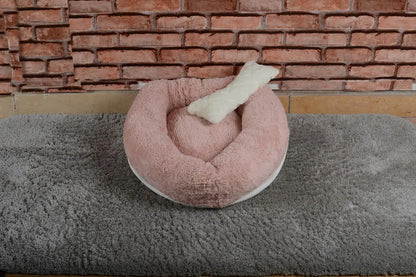 Cookie Pet Sherpa Fleece Round Bed